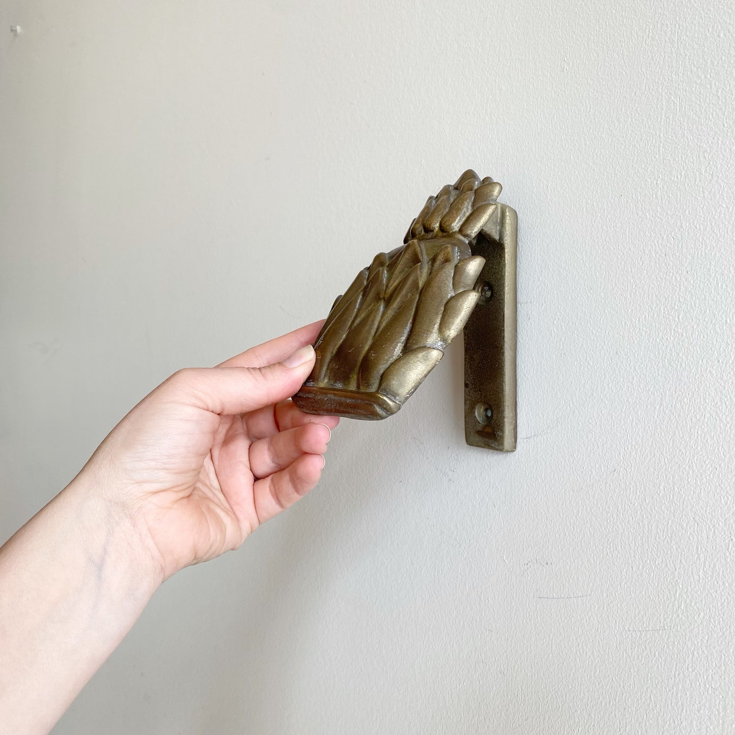 Vintage Bronze Pineapple Door Knocker