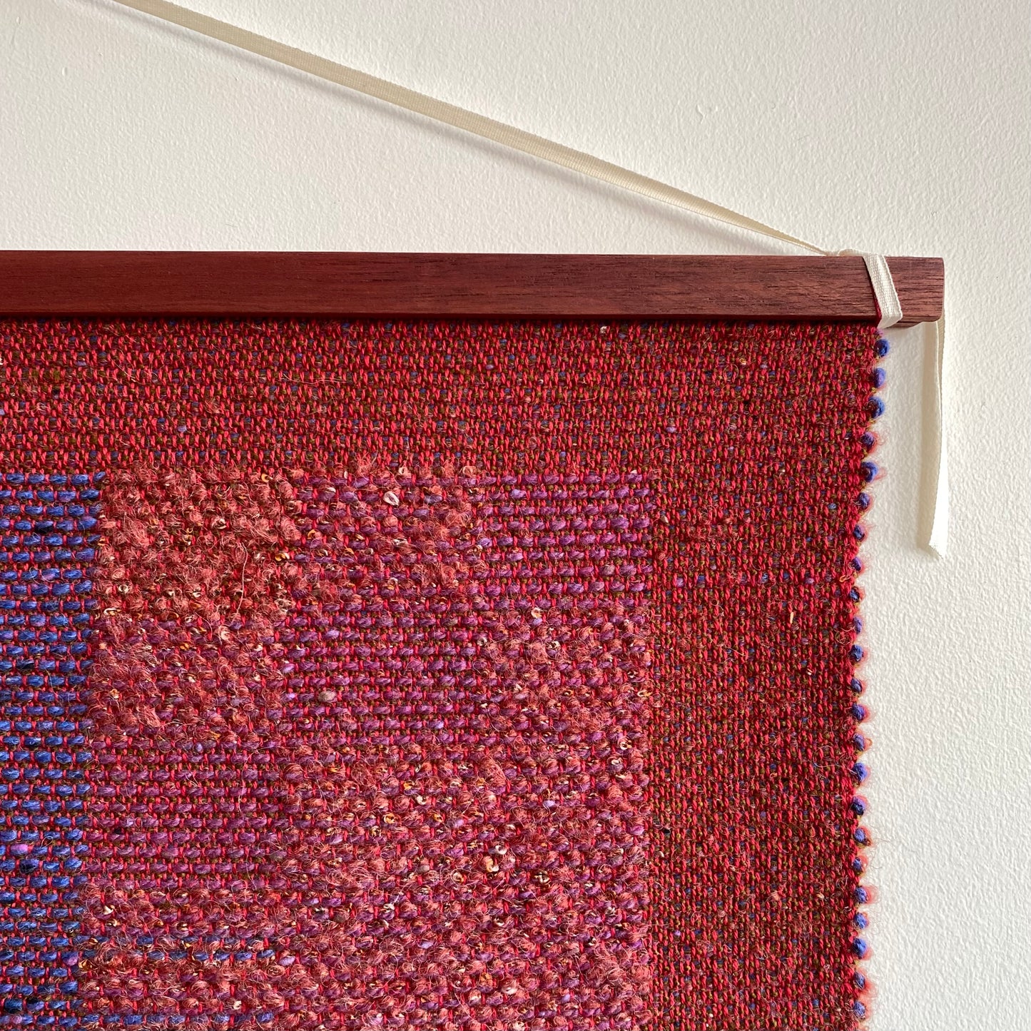 ON HOLD: Vintage Handmade Weaving / Wall Hanging / Textile Art