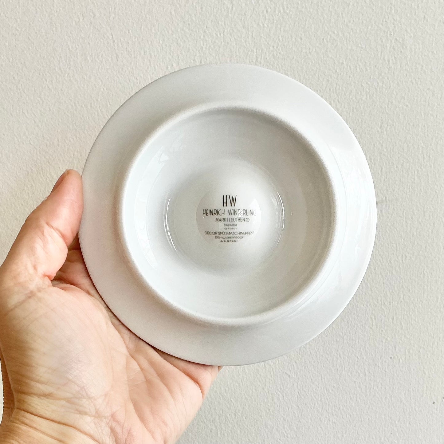 Vintage Blue + White Bavarian Egg Cup