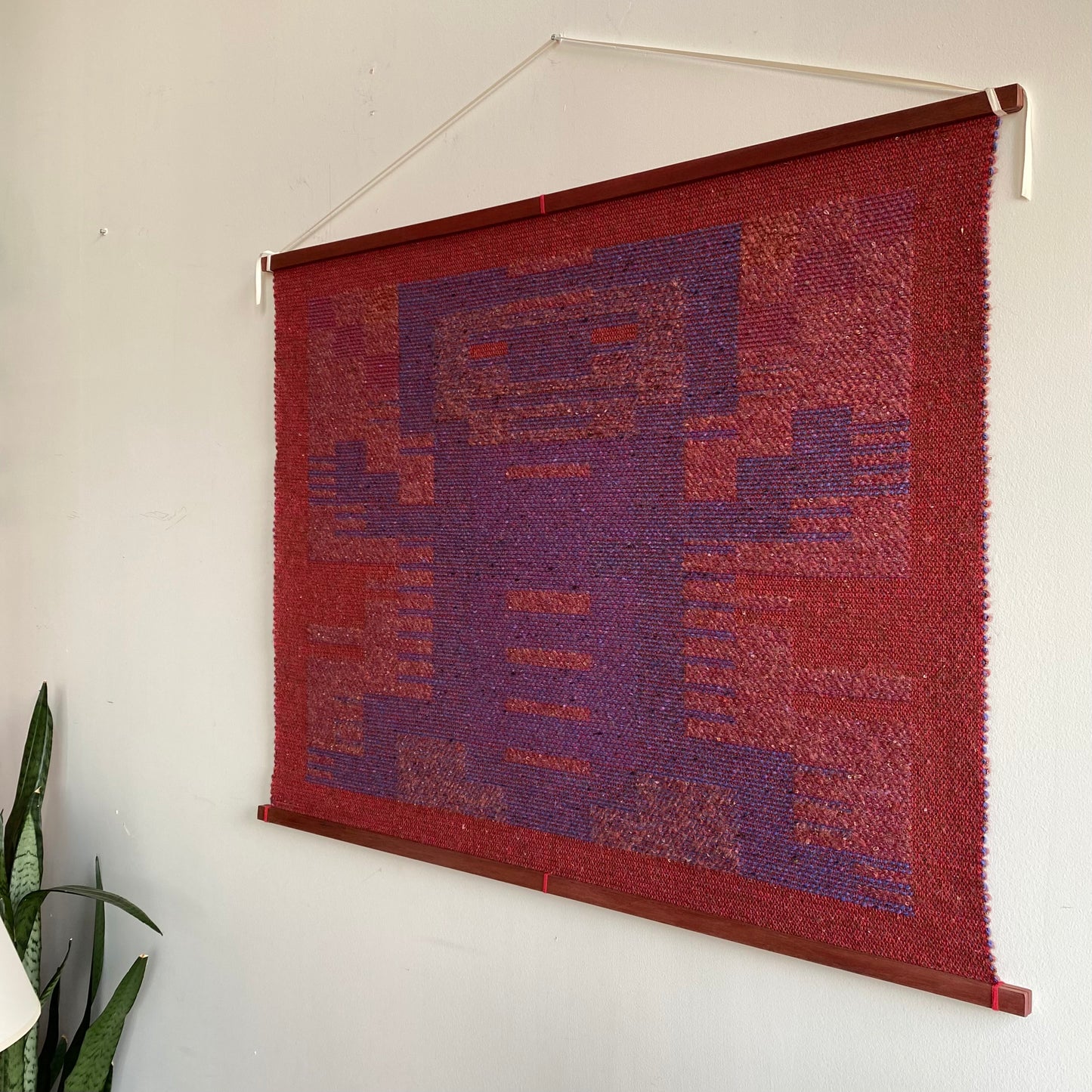 ON HOLD: Vintage Handmade Weaving / Wall Hanging / Textile Art