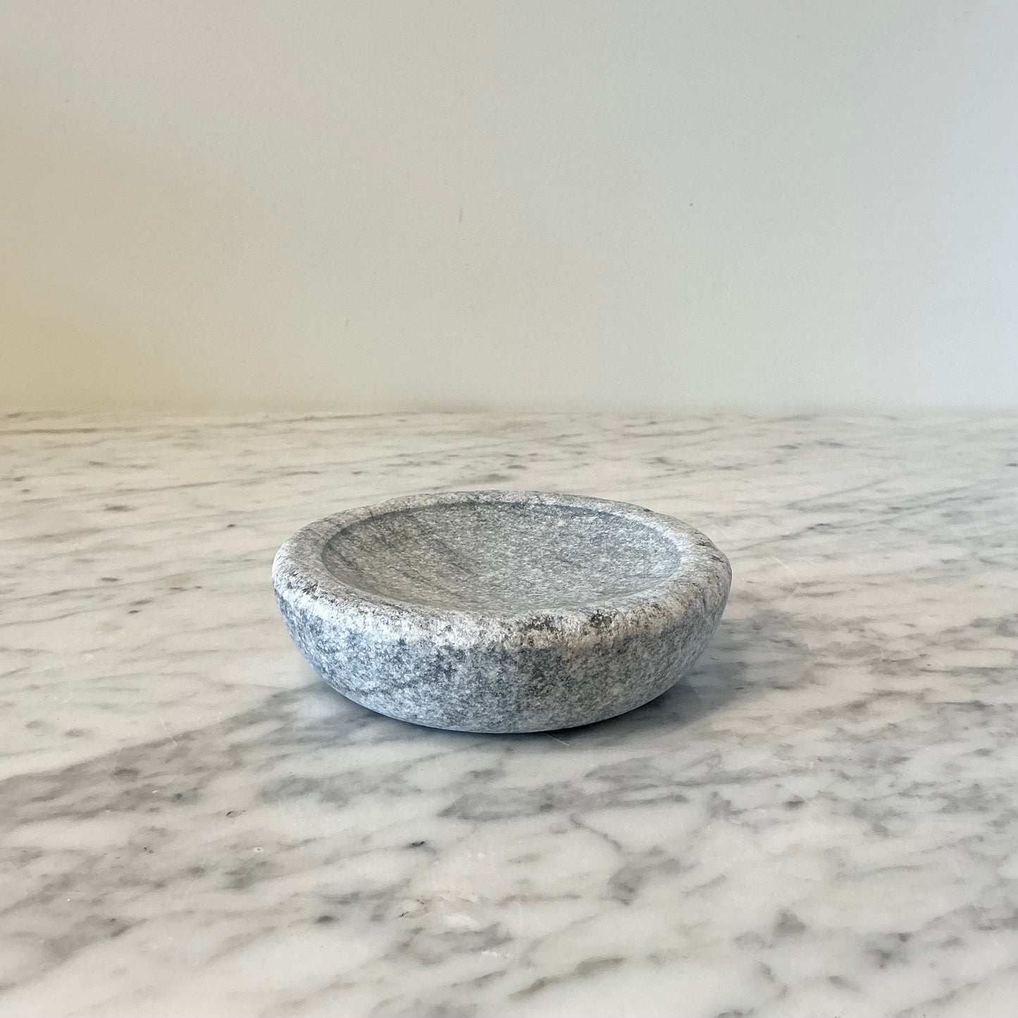 Found Gray Stone Trinket Dish