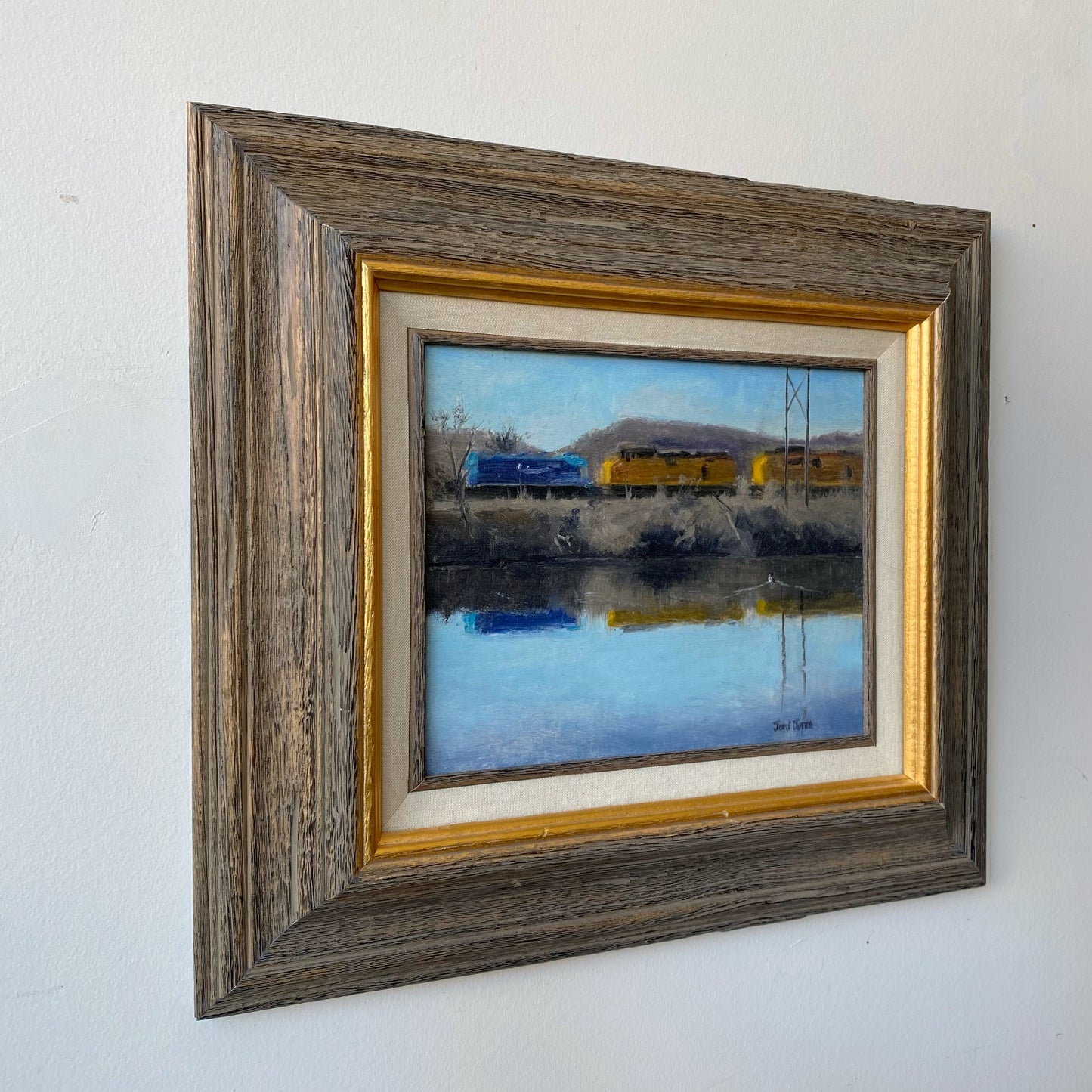 Original Oil Painting by Joni Jurek ("Iron Horse")
