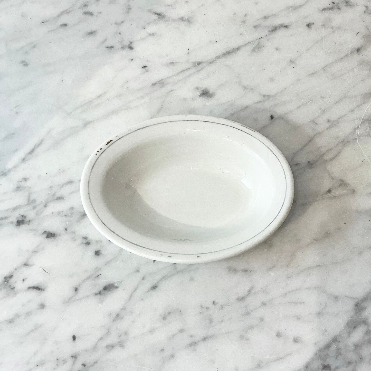Vintage Ironstone Soap Dish