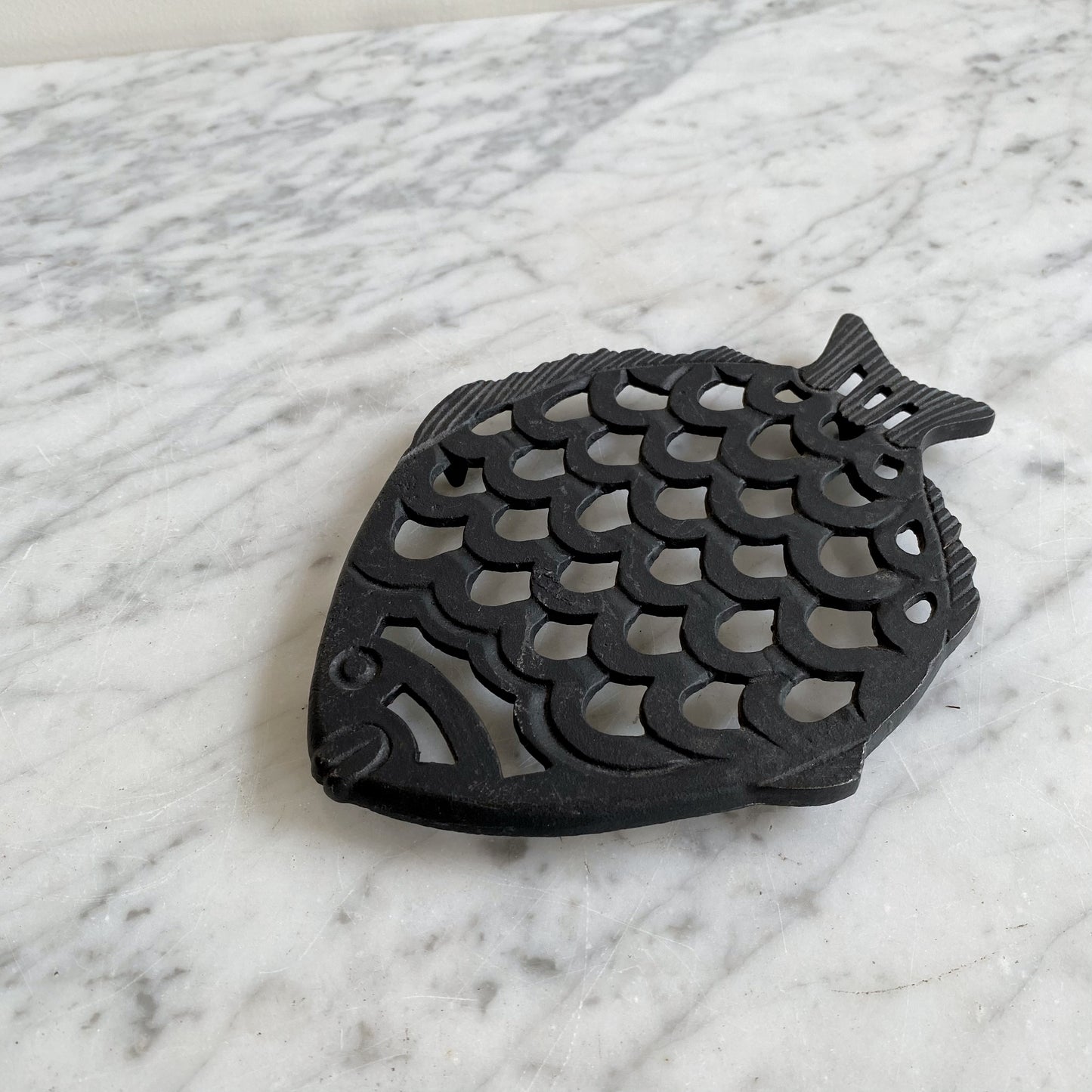 Vintage Iron Fish Trivet