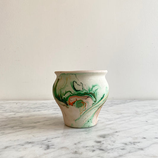 Vintage Nemadji Pottery Vase, 4"