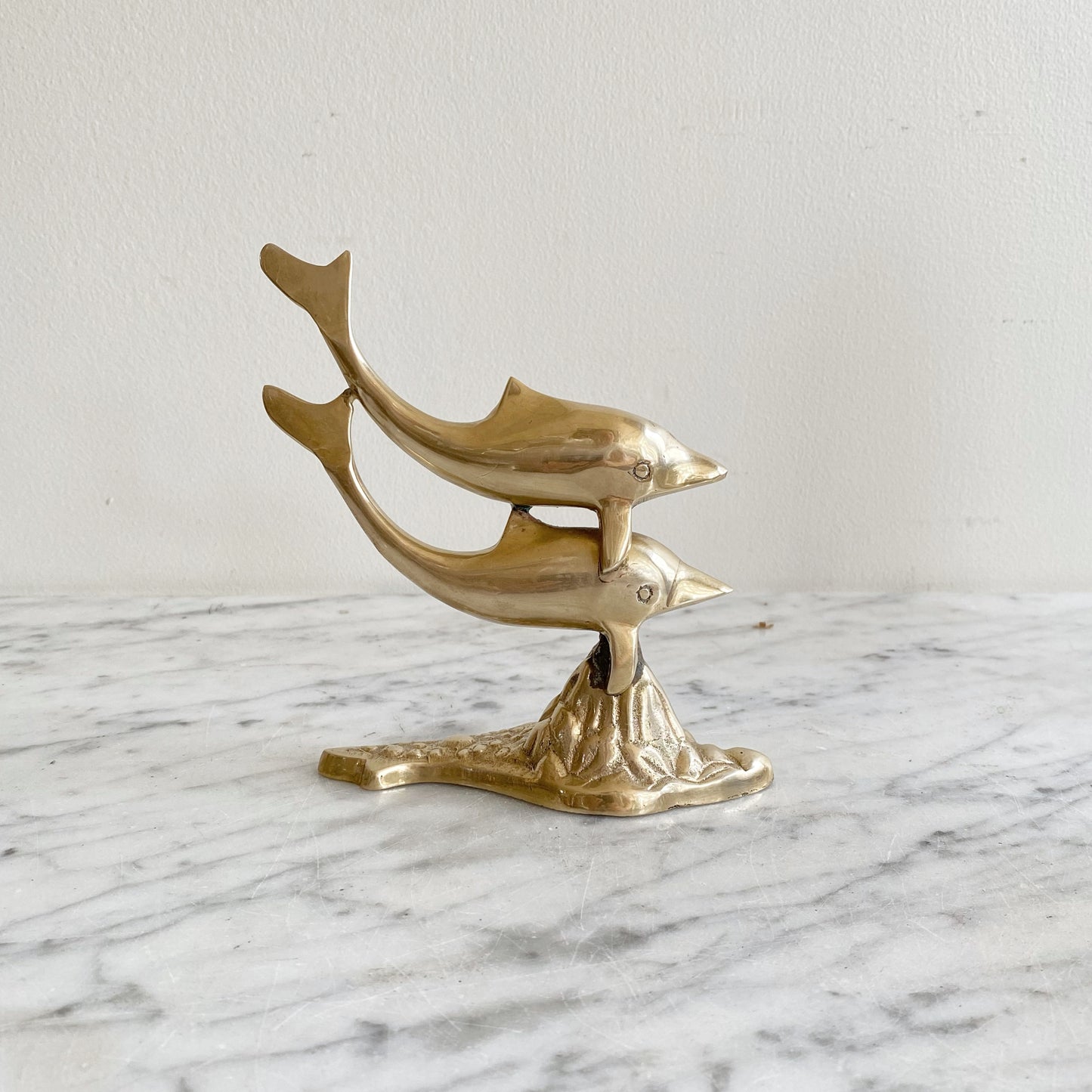 Vintage Brass Dolphin Pair (NAUTICAL COLLECTION)