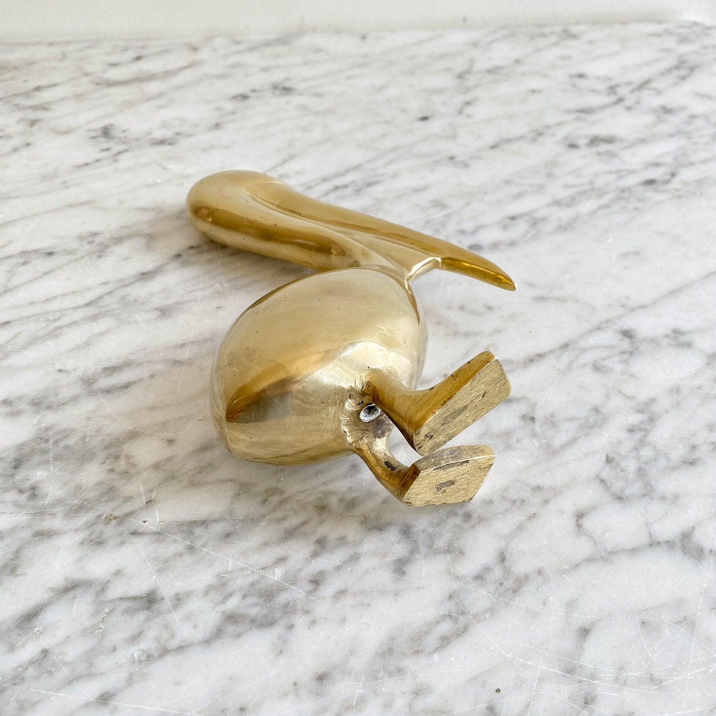 Vintage Brass Pelican, 7" (NAUTICAL COLLECTION)