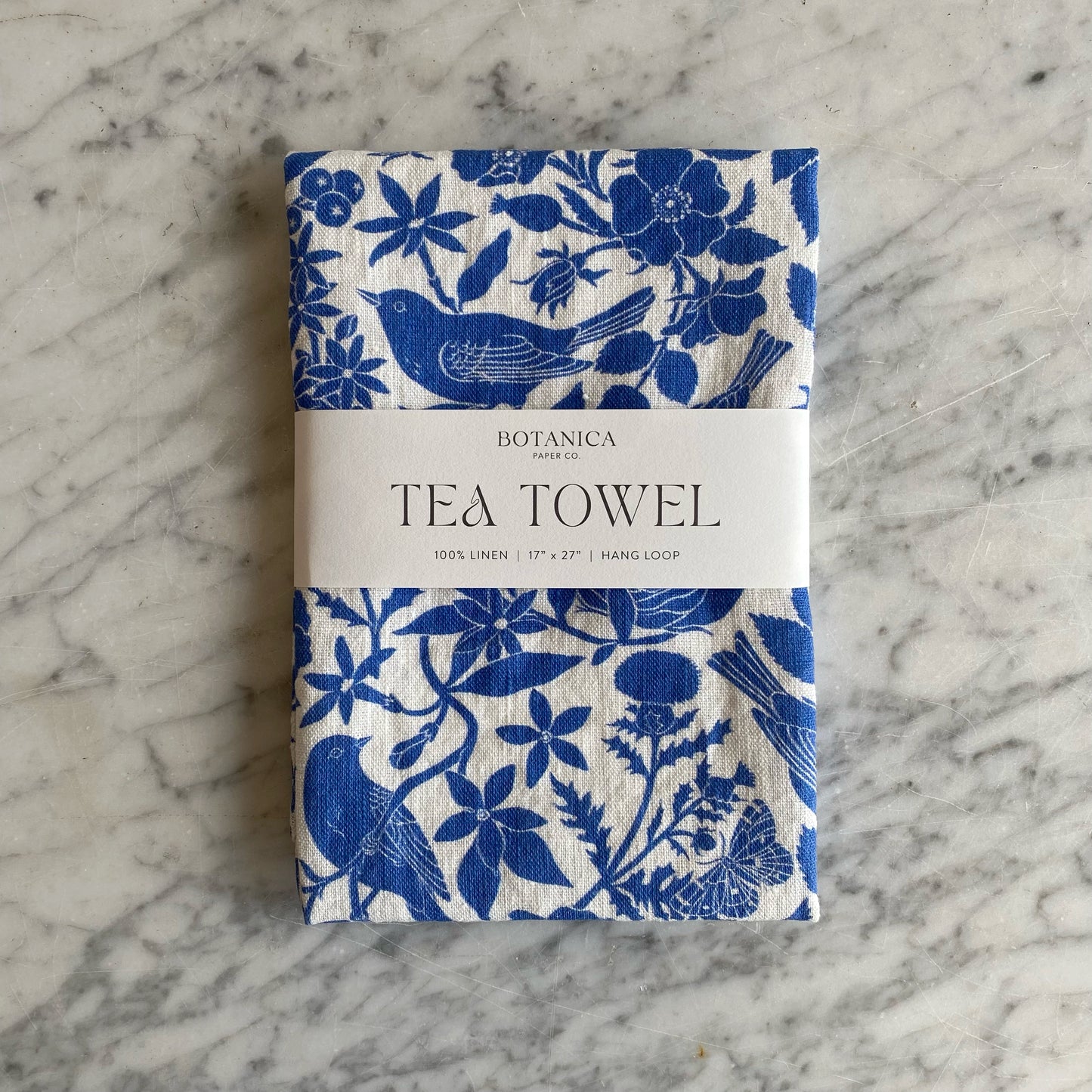 Songbirds | 100% Linen Tea Towel