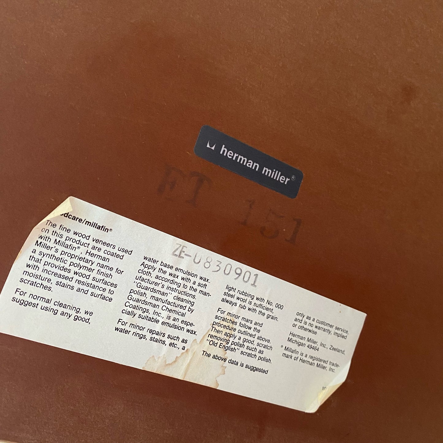 Vintage Eames for Herman Miller "Racetrack" Table