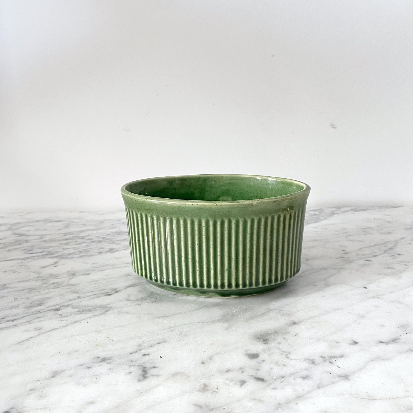 Vintage Ceramic Green Planter