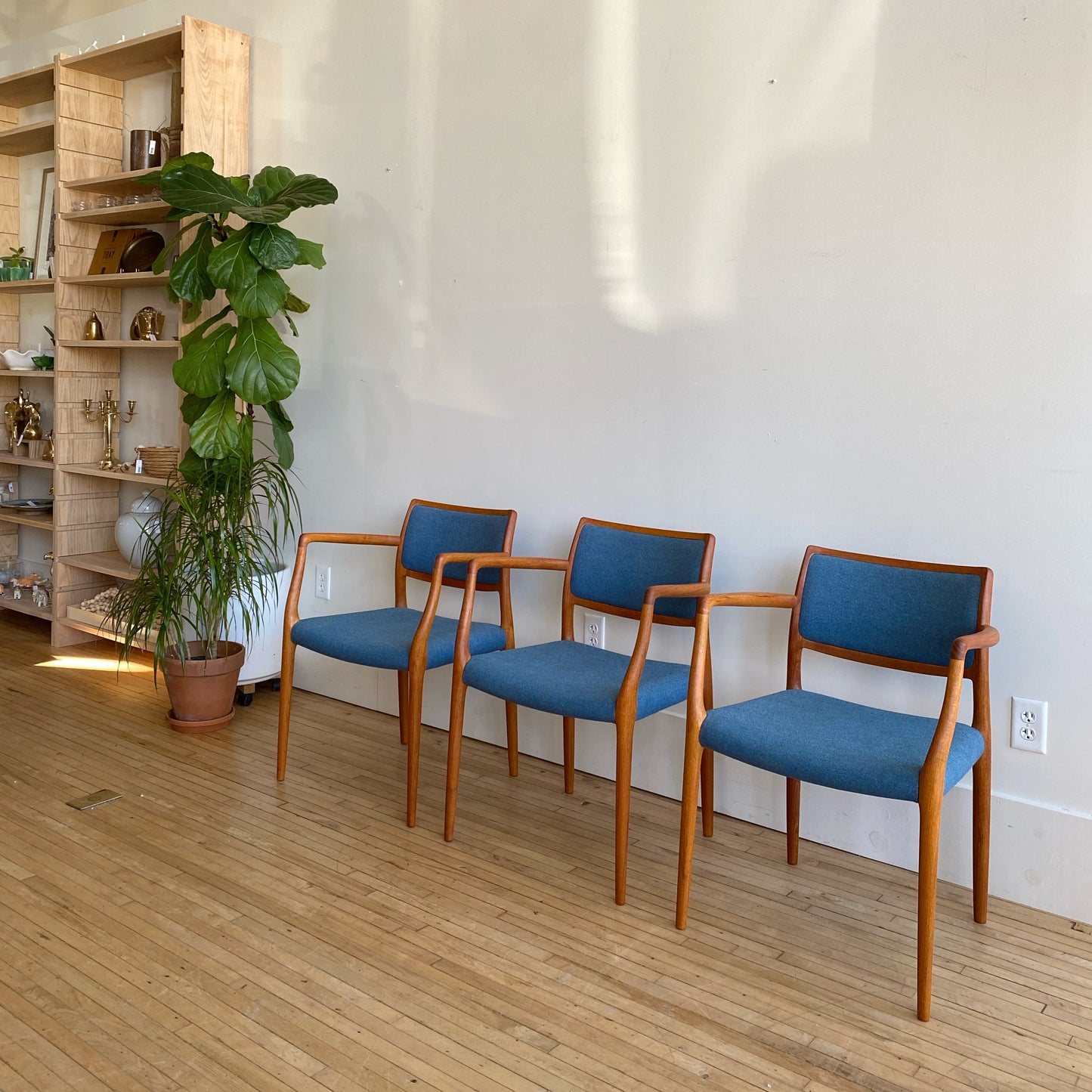 Restored: Vintage Niels Otto Møller "Model 65" Chair