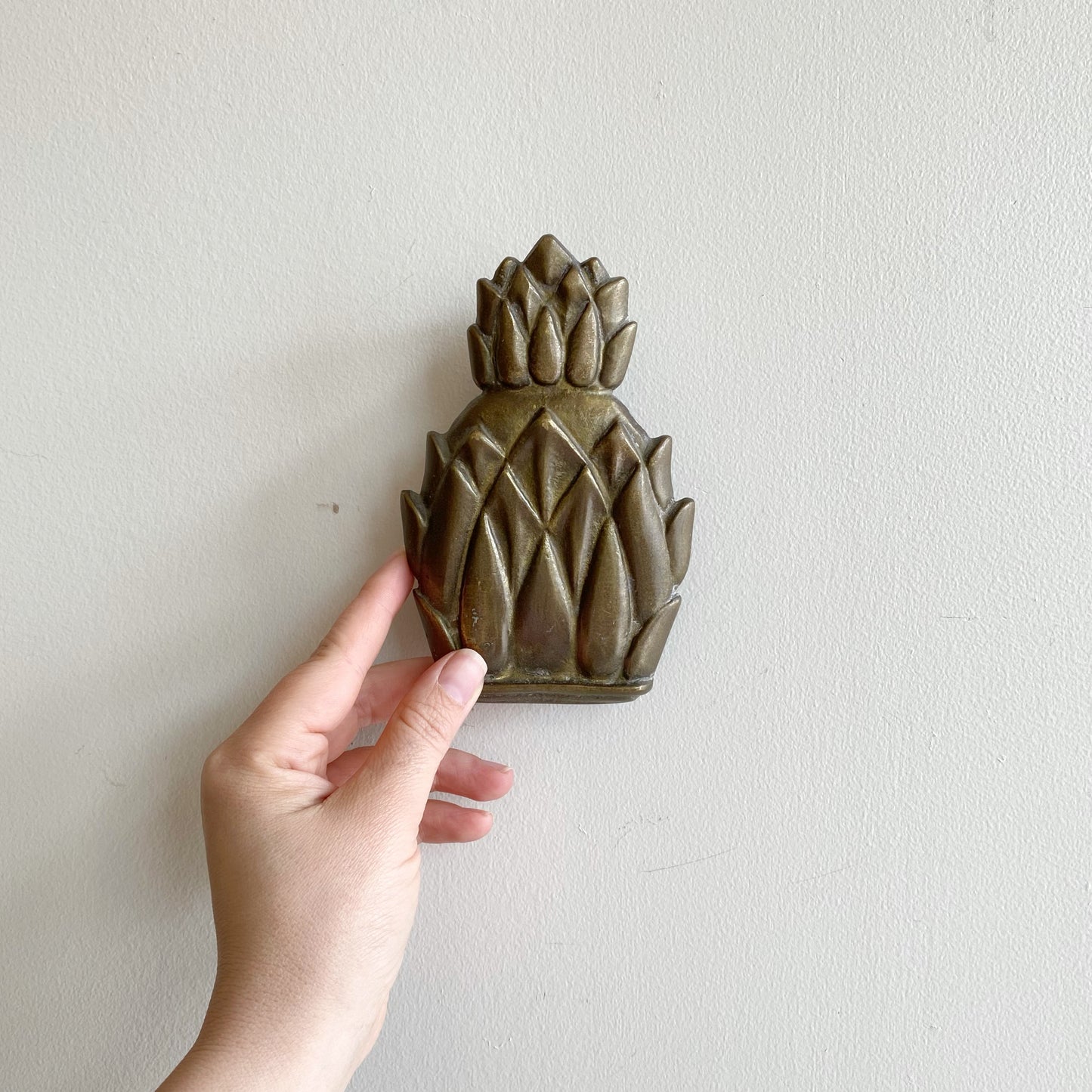 Vintage Bronze Pineapple Door Knocker