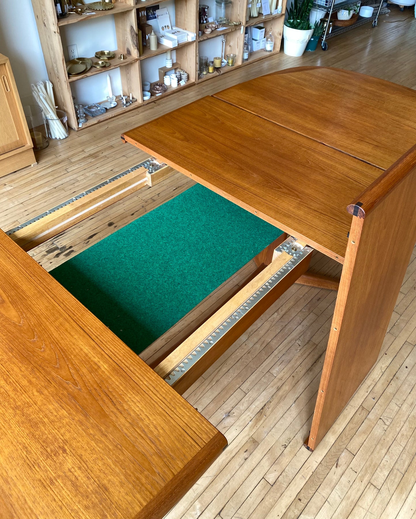 PENDING: Vintage Expandable Teak Dining Table by Benny Lindén Design