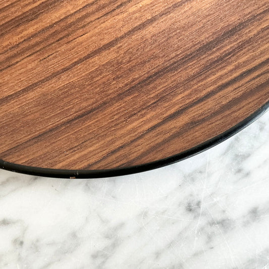Small Vintage Teak Tray, 9"