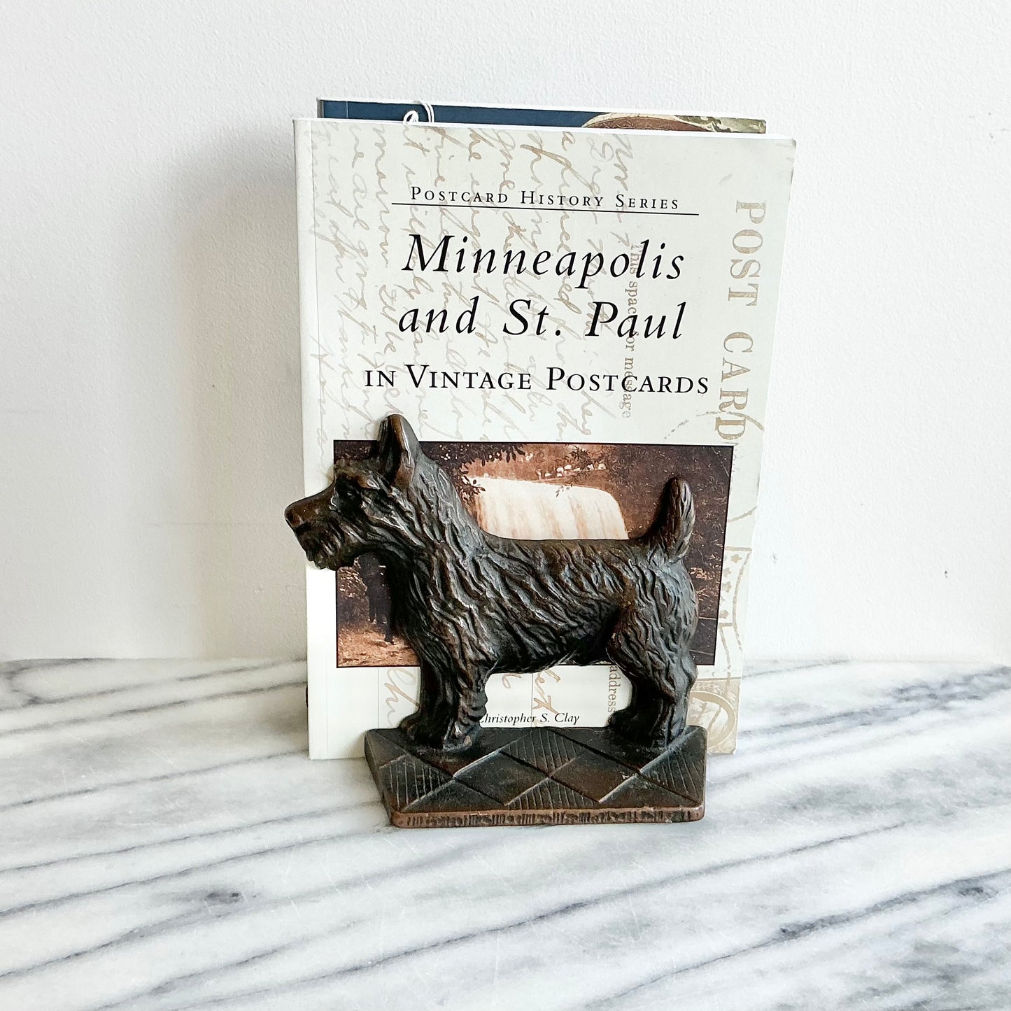Pair of Vintage Iron Scottie Dog Bookends