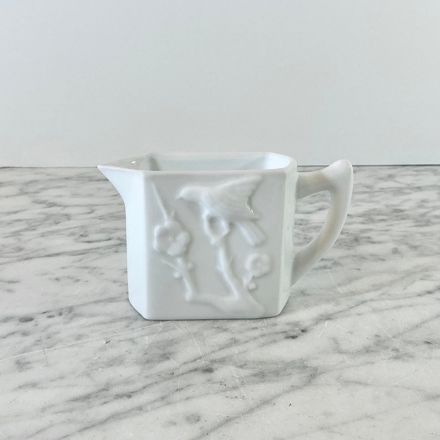 Vintage Porcelain Sugar + Cream Set