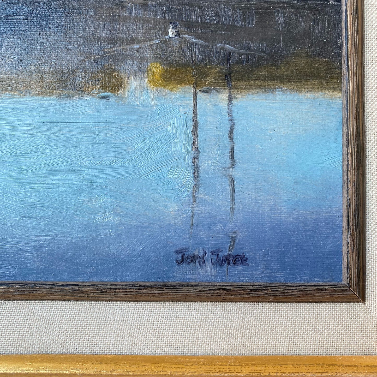 Original Oil Painting by Joni Jurek ("Iron Horse")