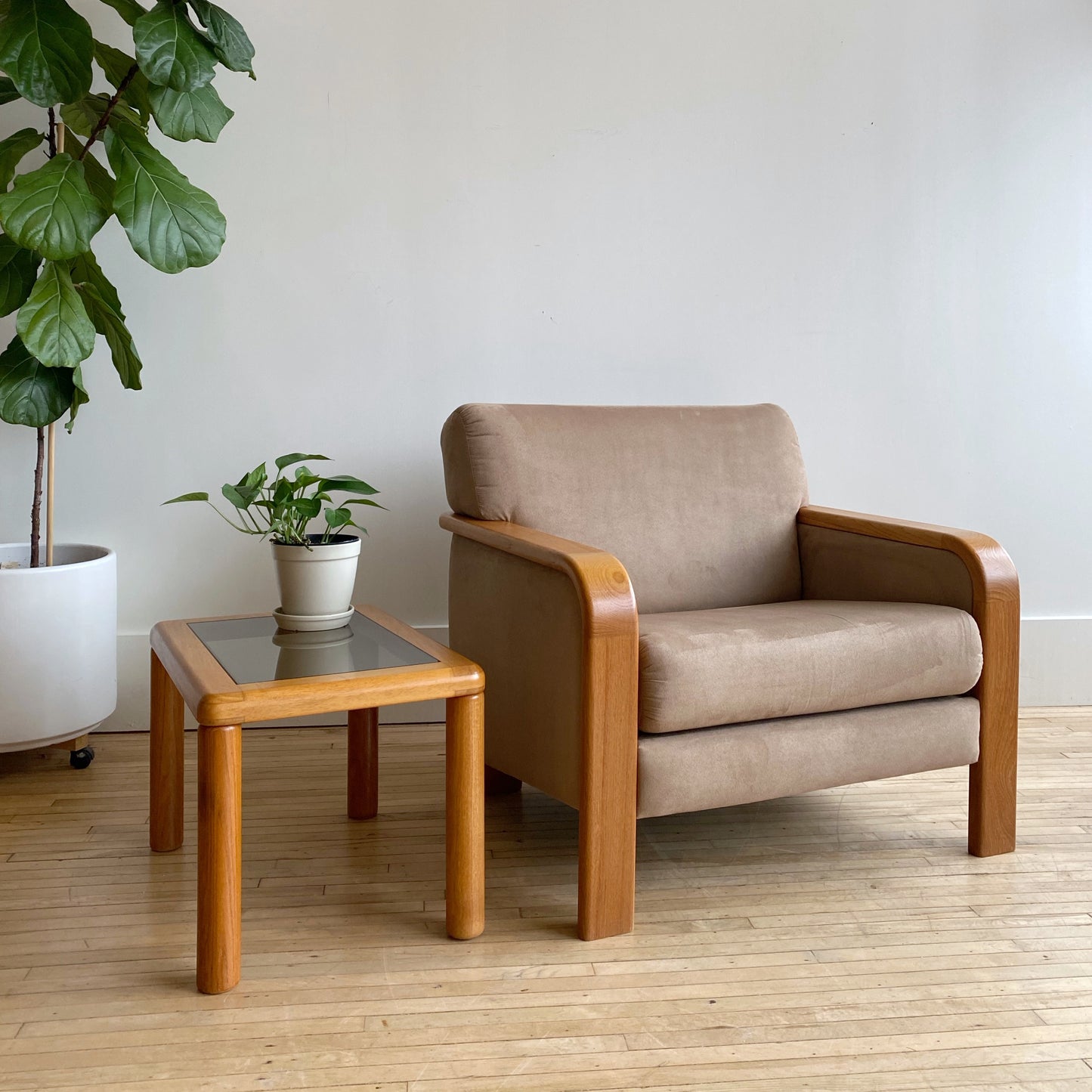 Contemporary Scandinavian-Style Armchair