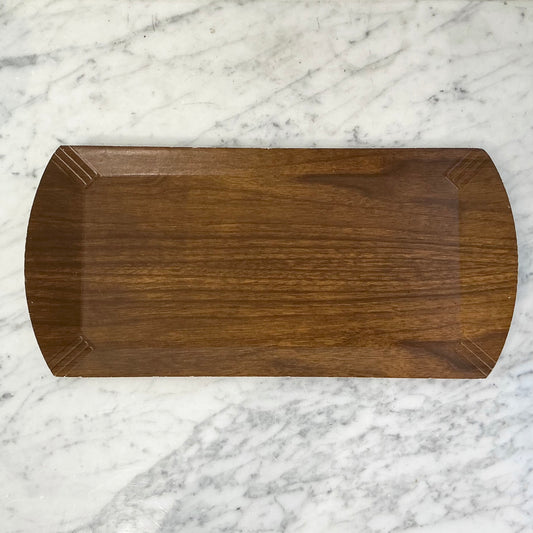 Vintage Pressed Wood Tray