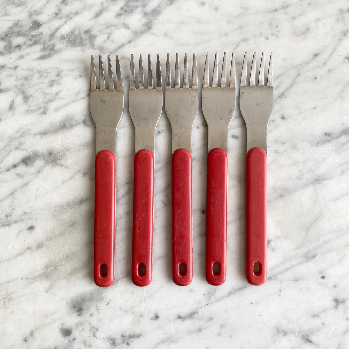 Vintage Flatware Set: 4 Place Settings