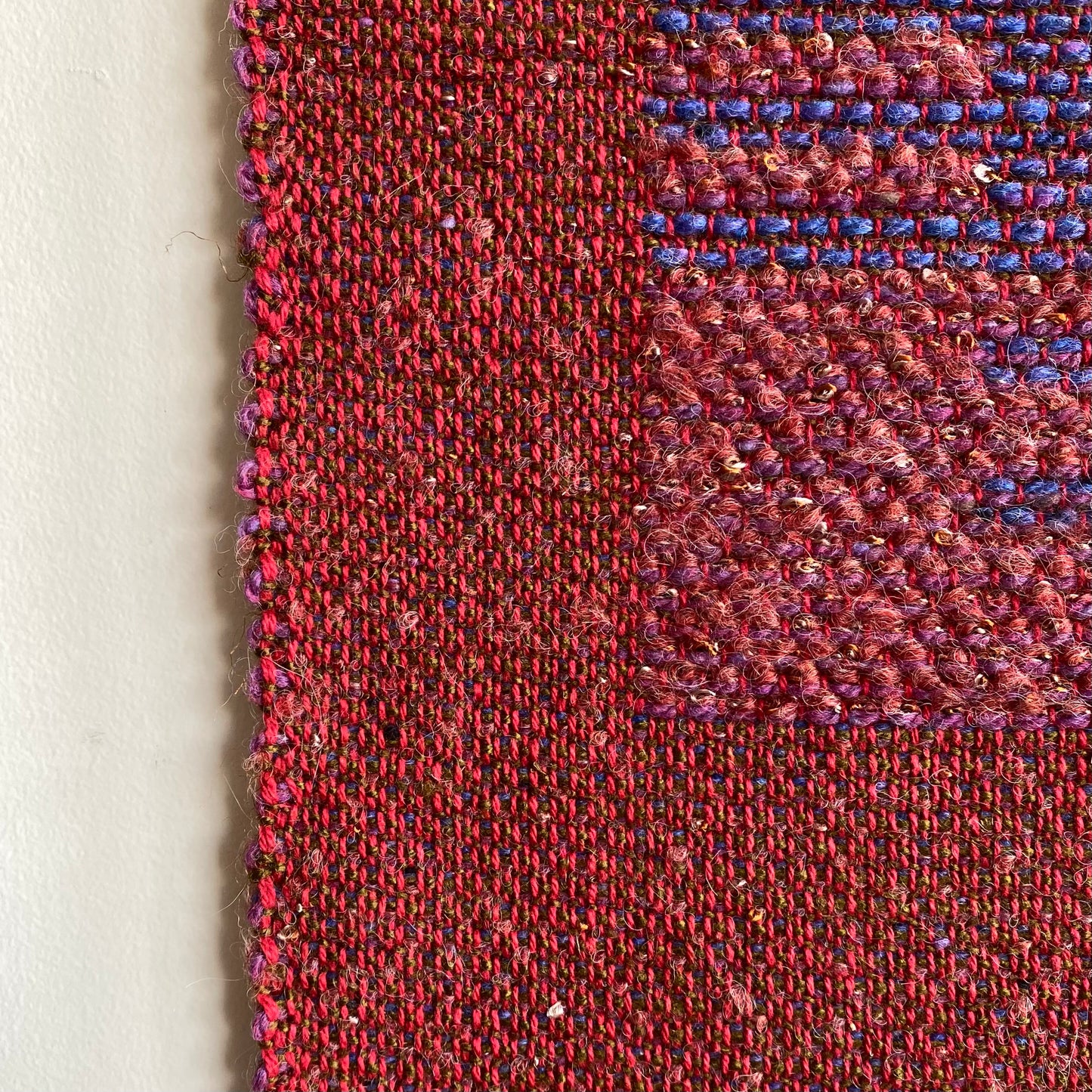 ON HOLD: Vintage Handmade Weaving / Wall Hanging / Textile Art