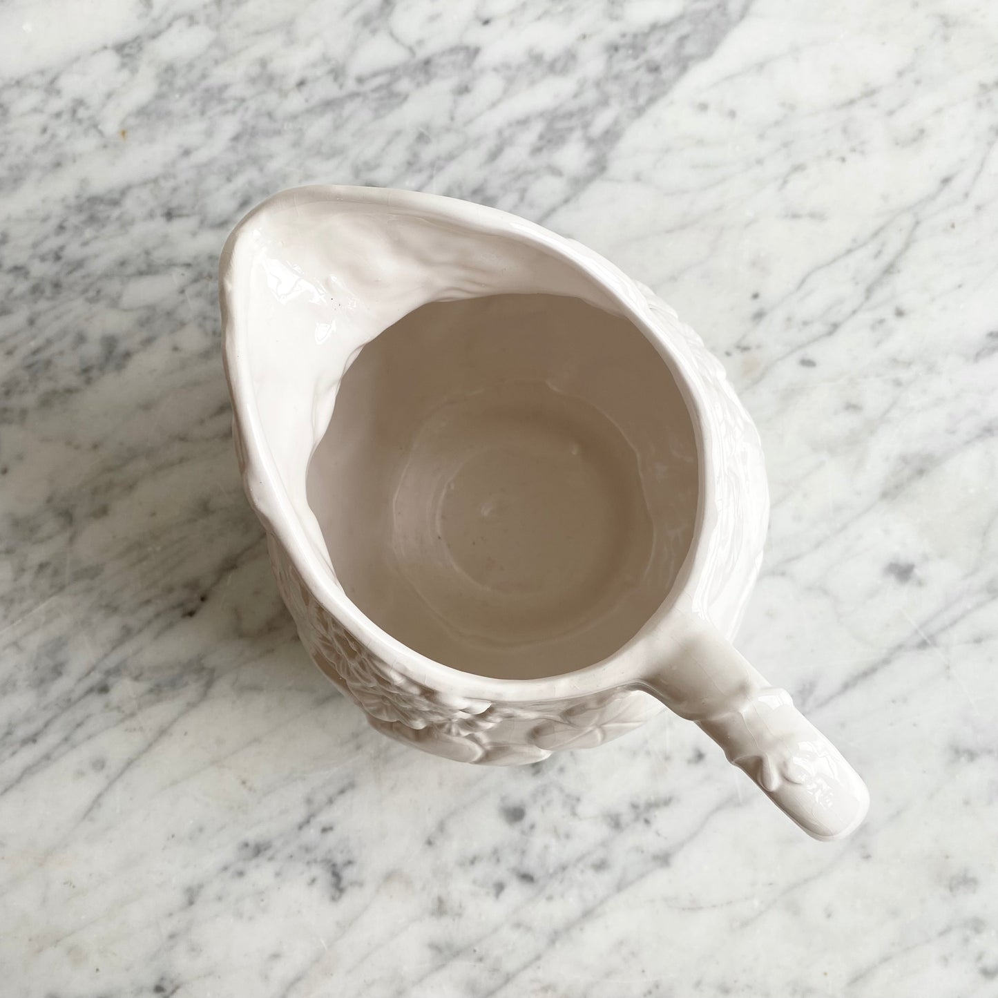 Vintage Ceramic Floral Pitcher