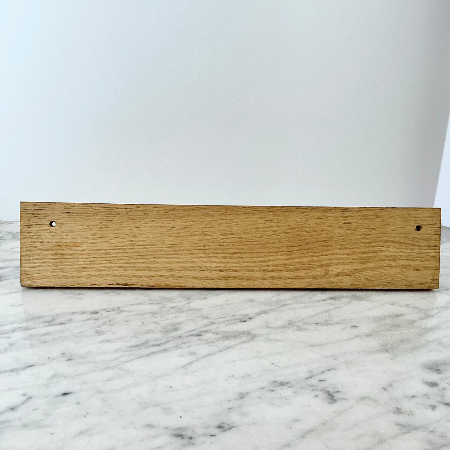 Vintage Oak Peg Rack
