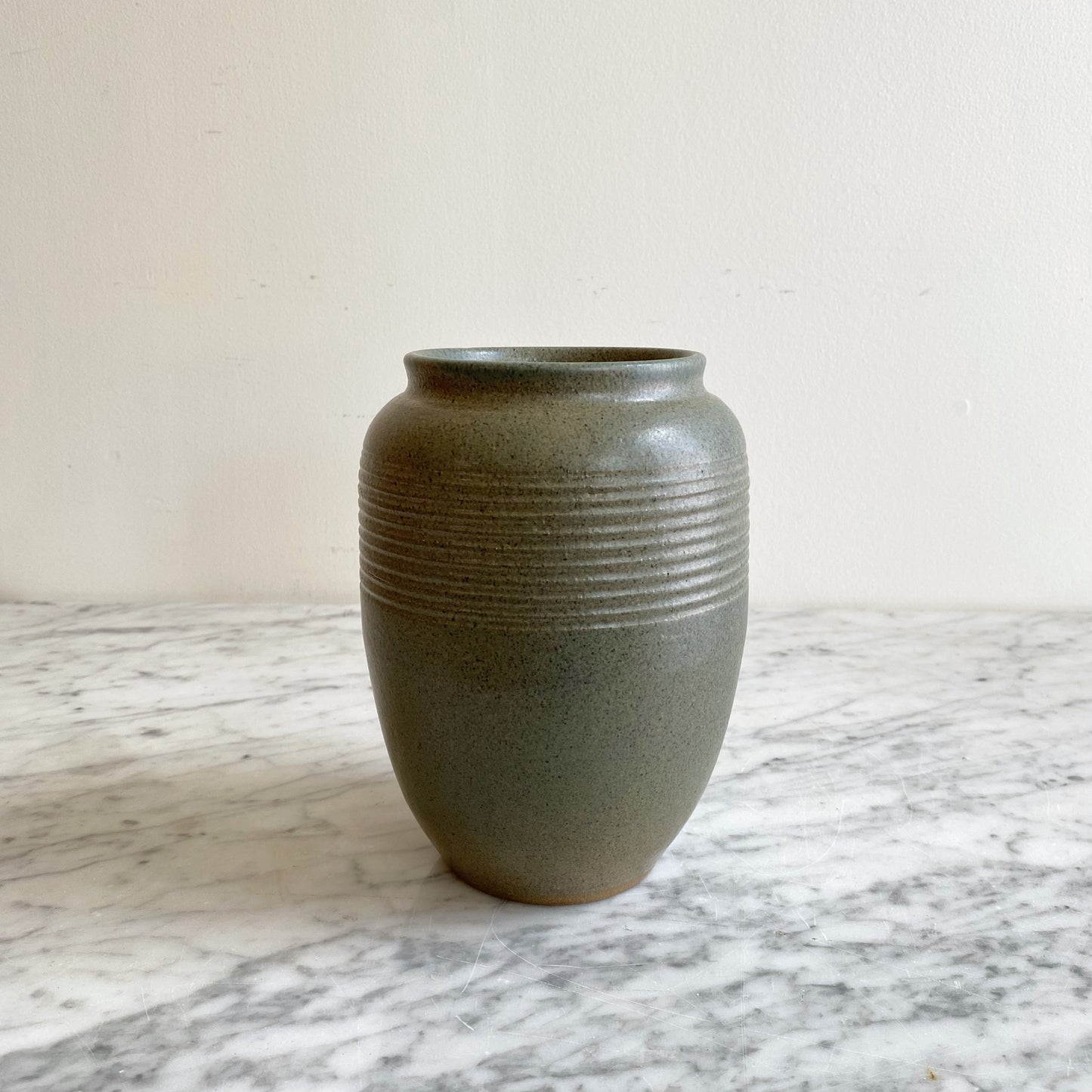 Found Studio "Priory" Pottery Vase, 6.5"