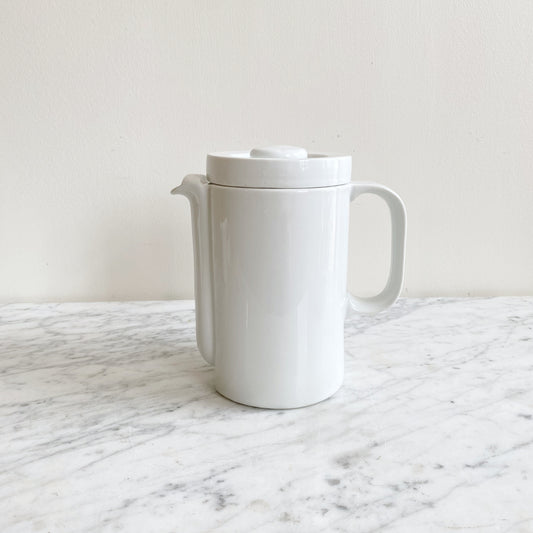 Vintage Minimalist Modern Porcelain Pitcher