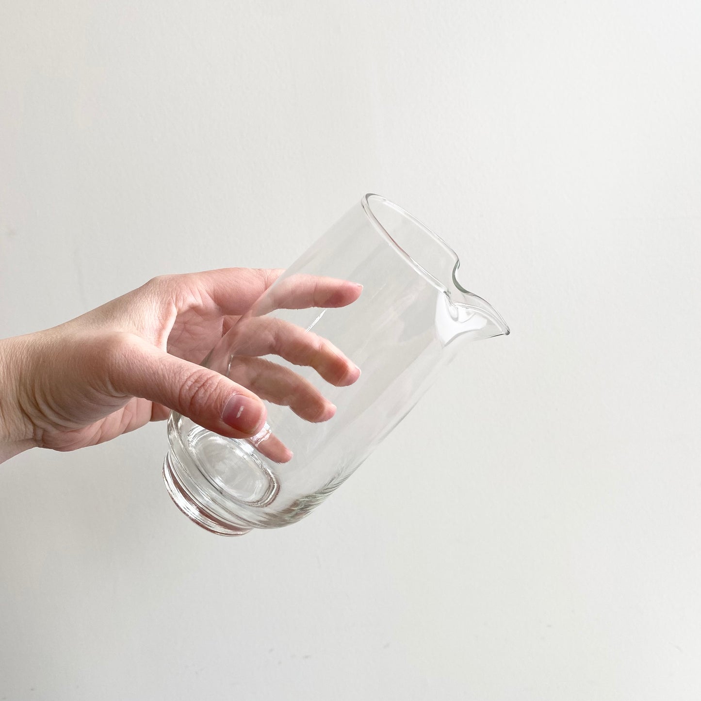 Vintage MCM Libbey Glass Cocktail / Juice Pitcher