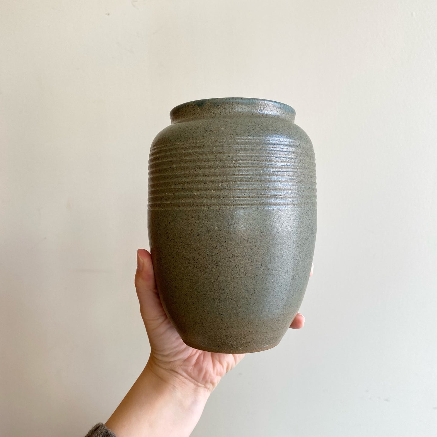 Found Studio "Priory" Pottery Vase, 6.5"