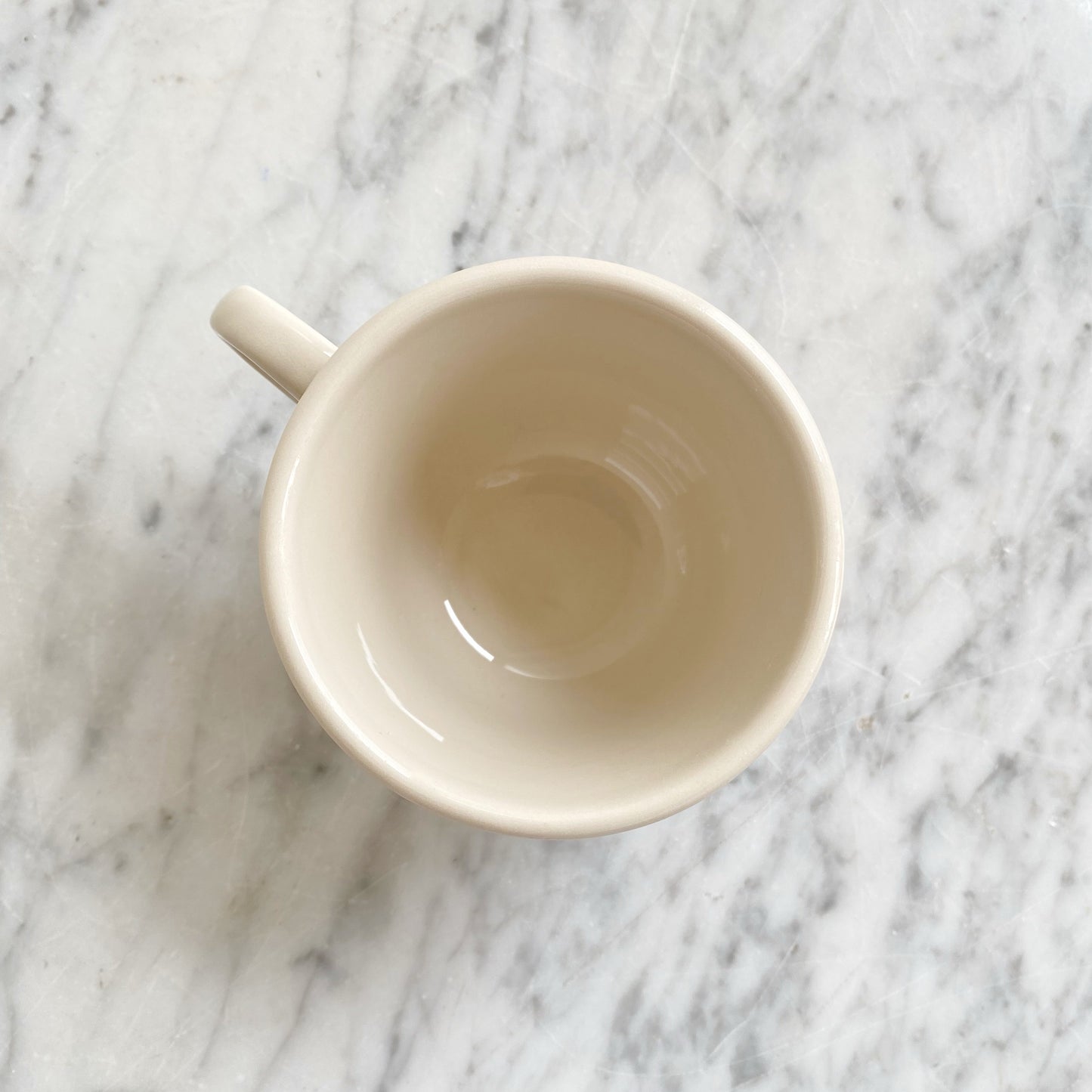 Vintage Striped Coffee Cup