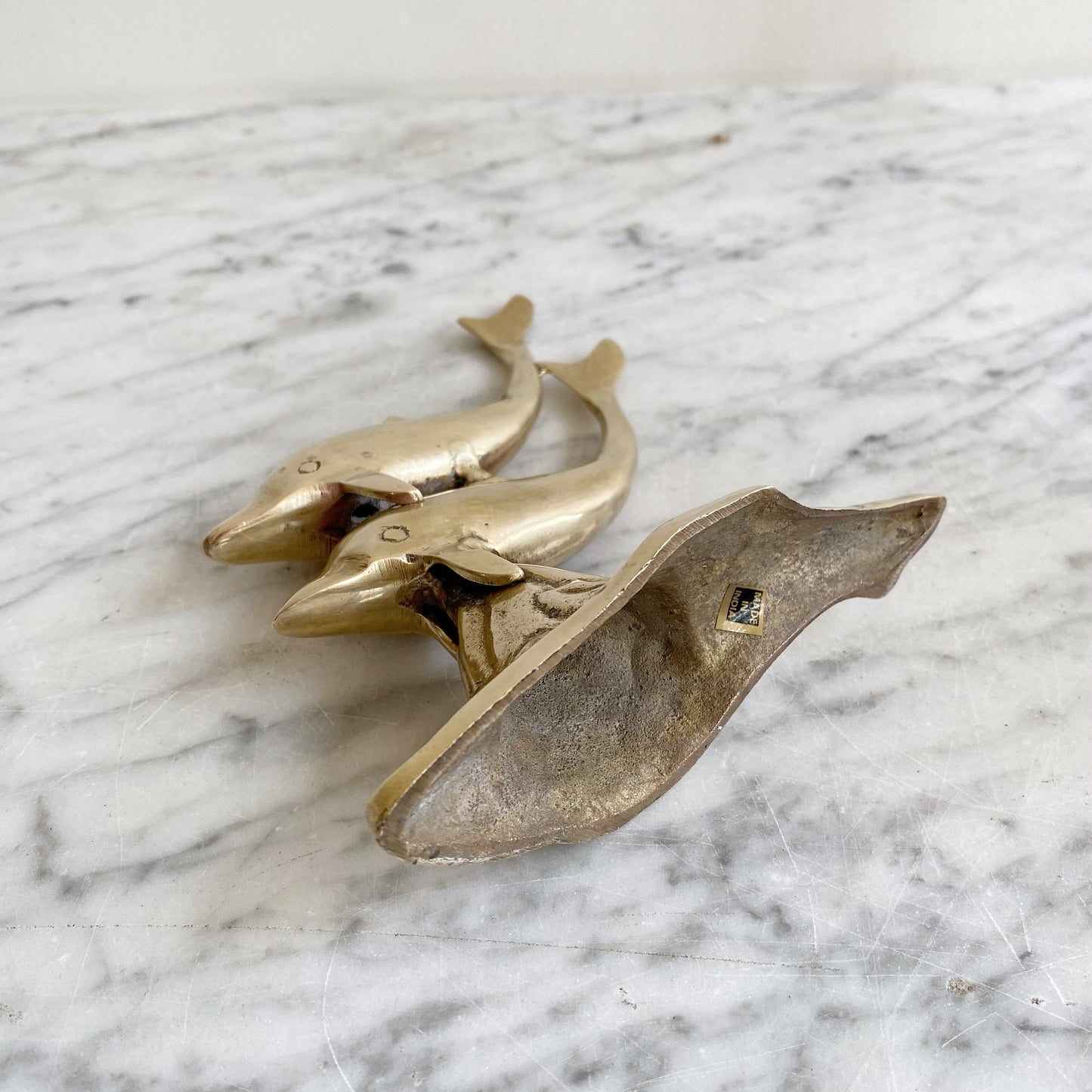 Vintage Brass Dolphin Pair (NAUTICAL COLLECTION)
