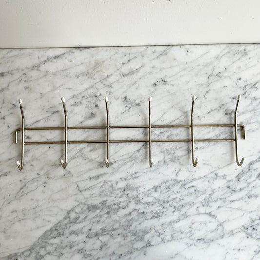 Vintage Metal Wire Wall Hook Rack