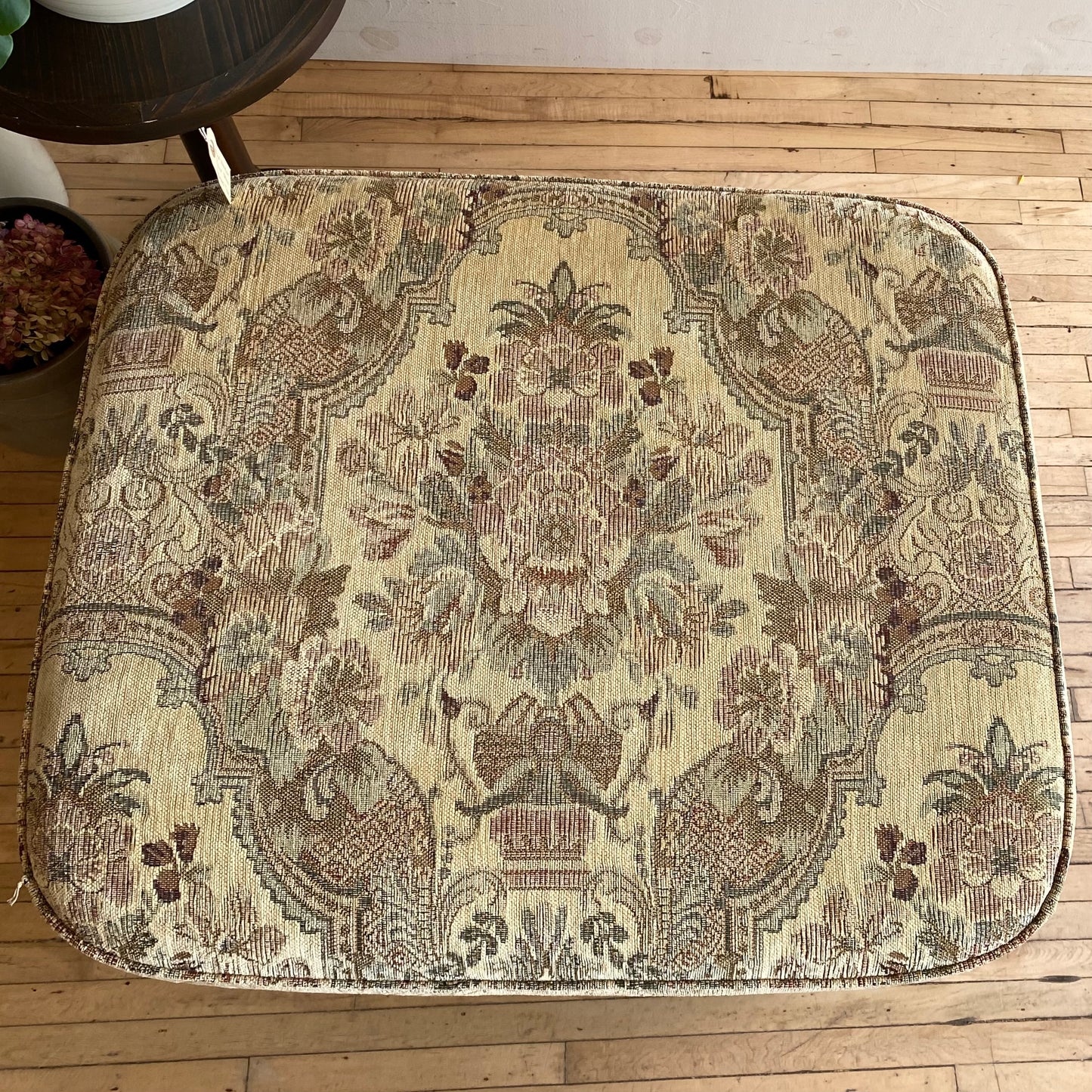 Found Upholstered Ottoman