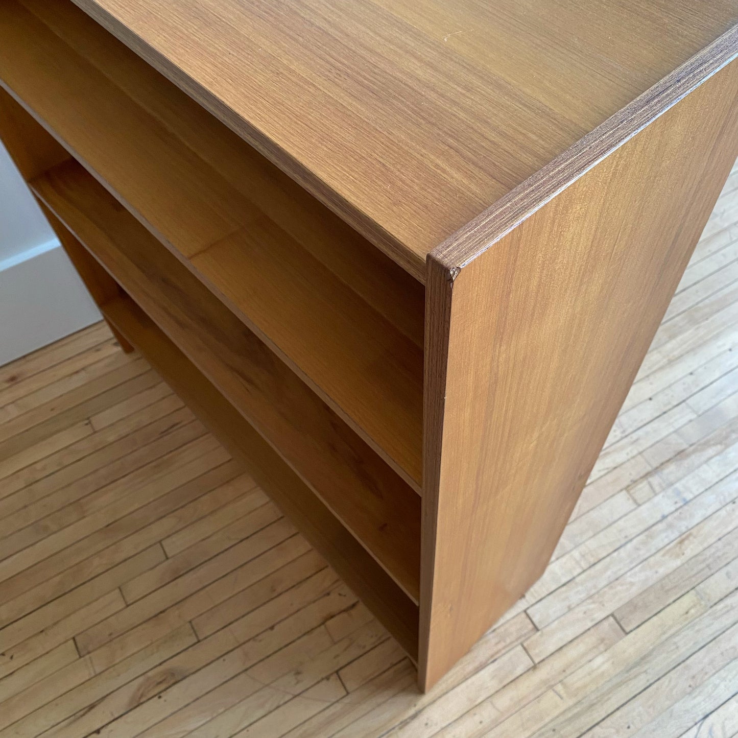 Vintage Wood Bookcase
