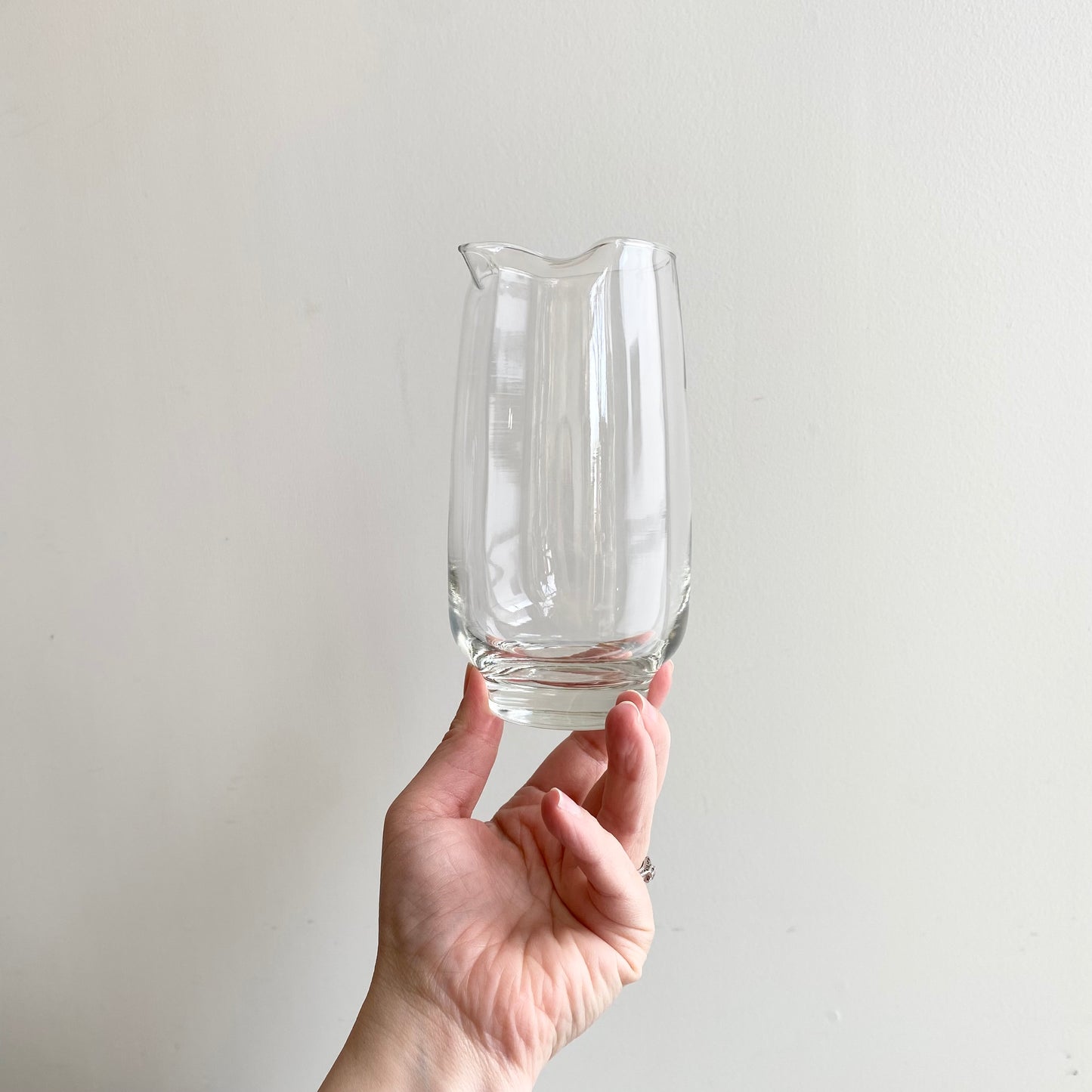 Vintage MCM Libbey Glass Cocktail / Juice Pitcher