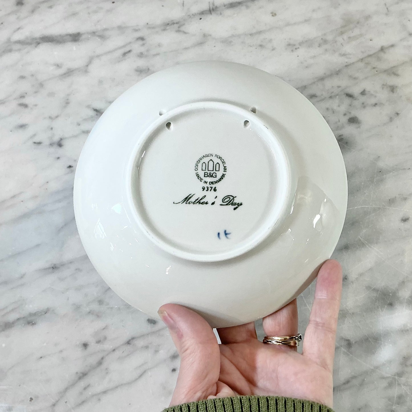 Vintage Porcelain Mother’s Day Plate, Choose Style