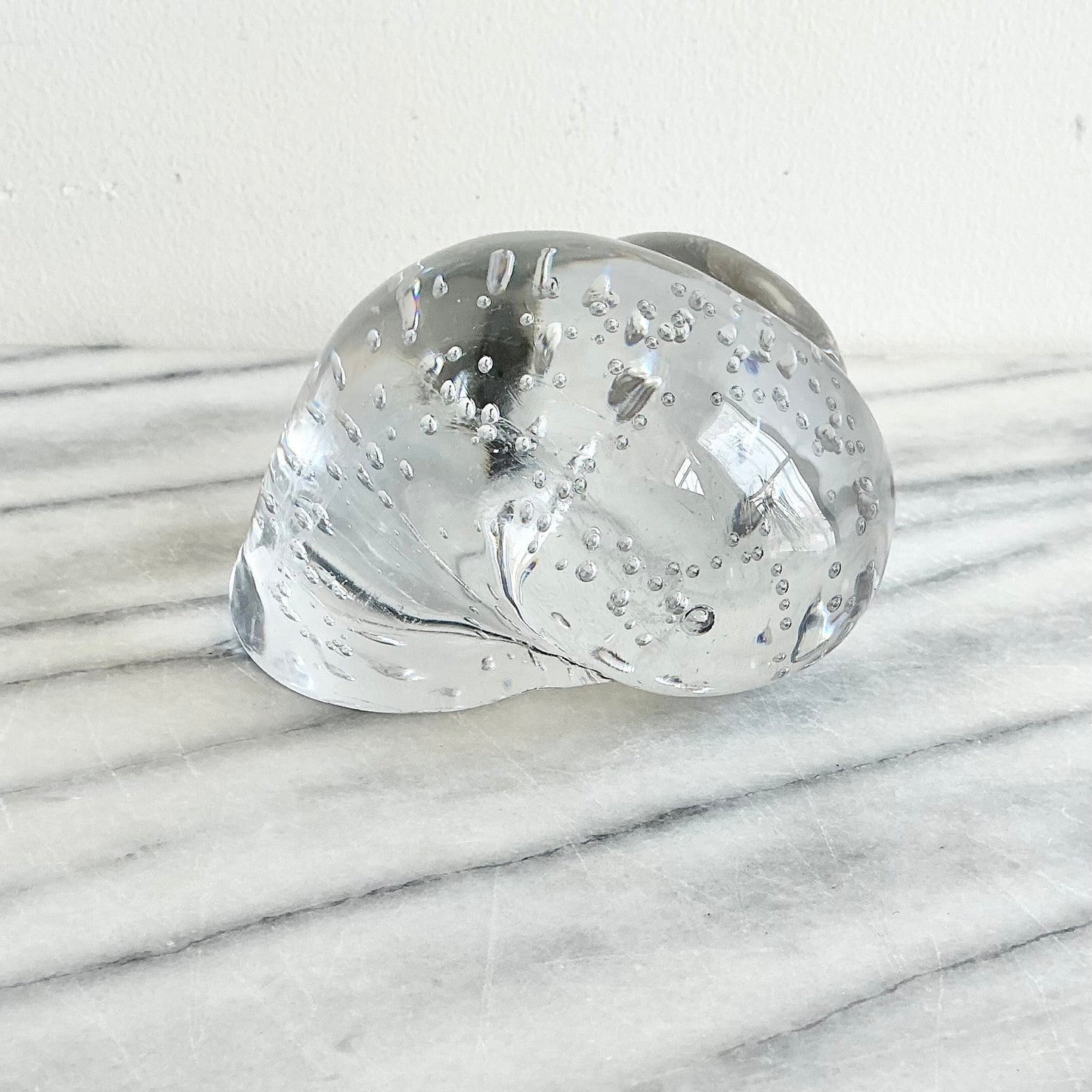 Vintage Bubble Glass Shell