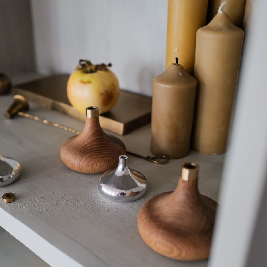 Aluminum Candle Holder by OVO Things