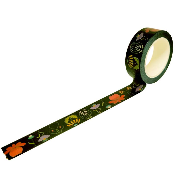 Art Nouveau Floral Washi Tape