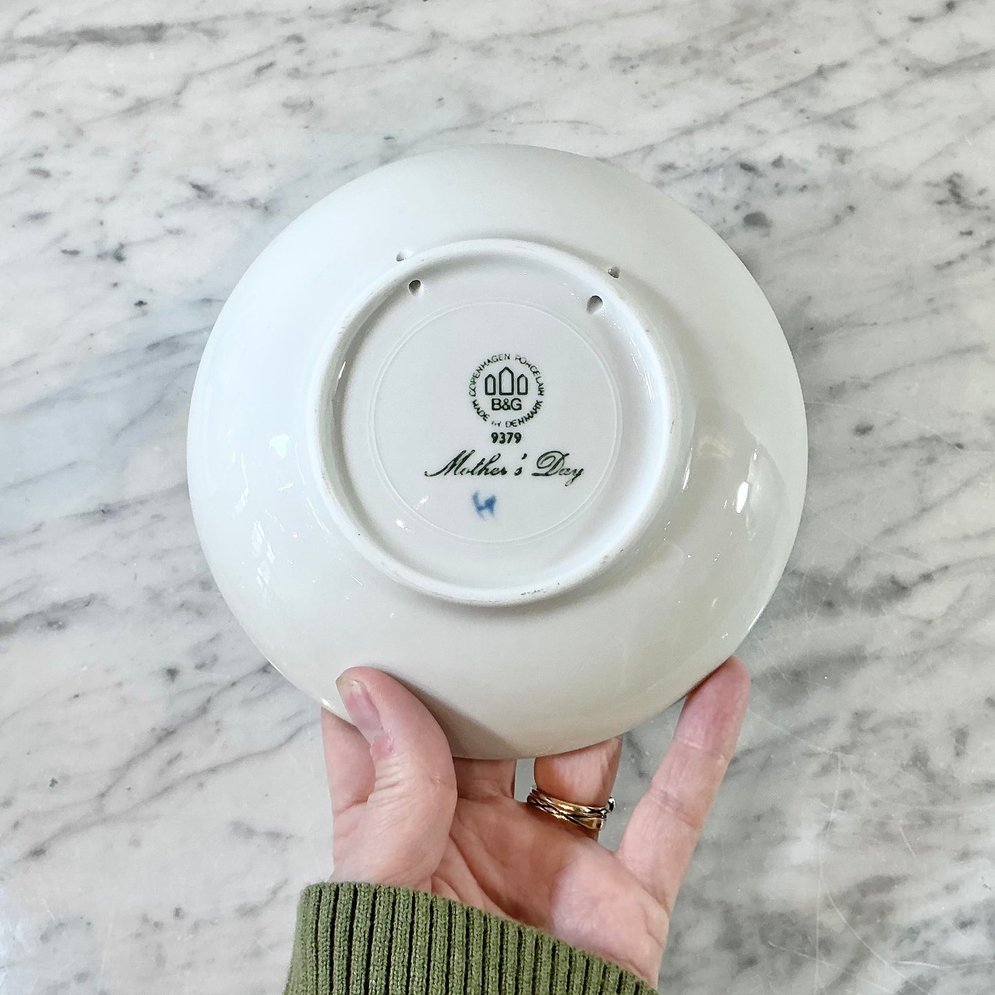 Vintage Porcelain Mother’s Day Plate, Choose Style