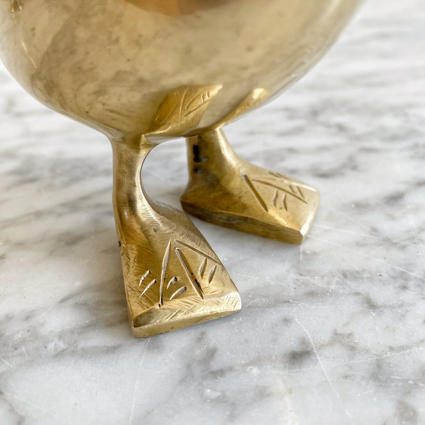 Vintage Brass Pelican, 7" (NAUTICAL COLLECTION)