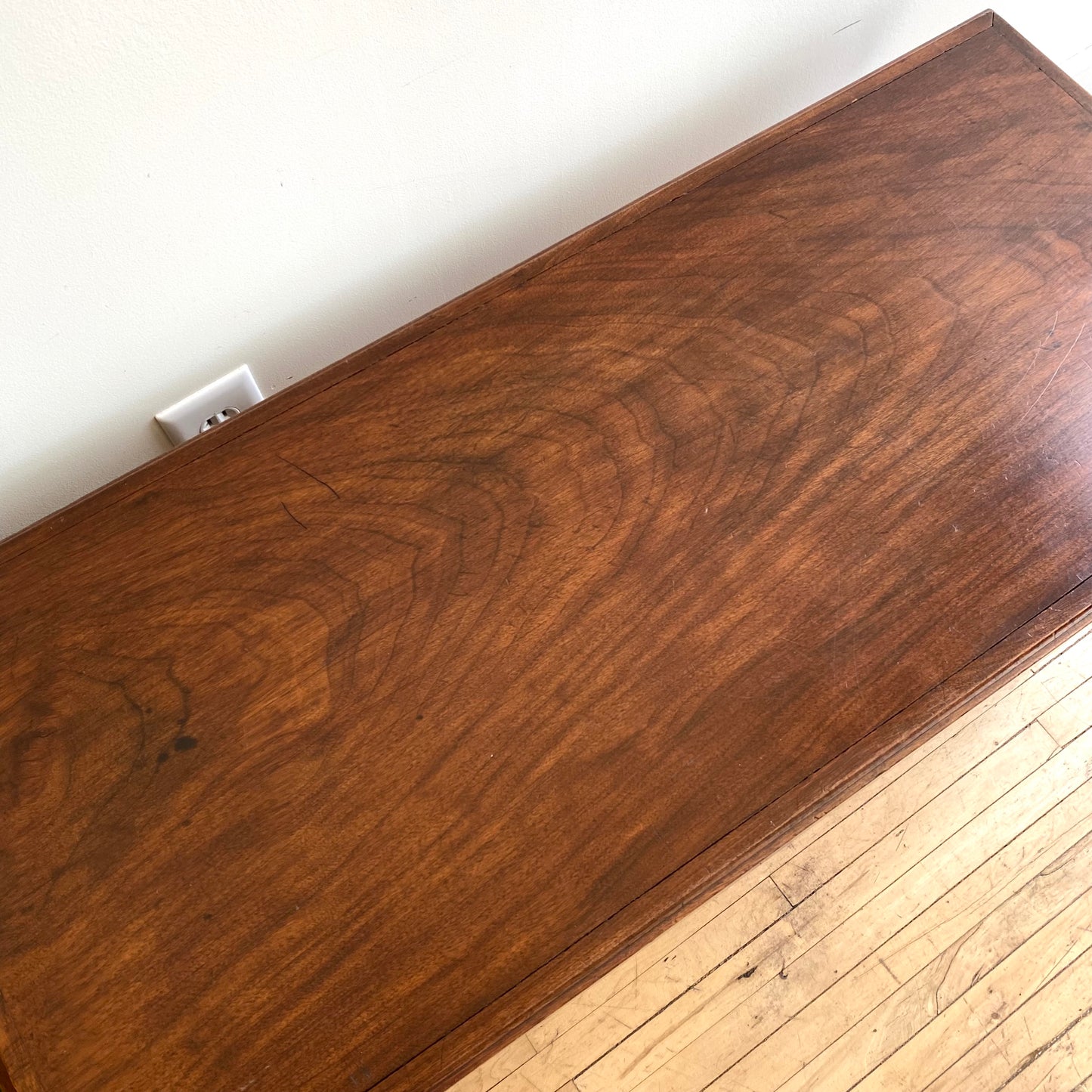 Vintage Solid Wood Flip-top Bench