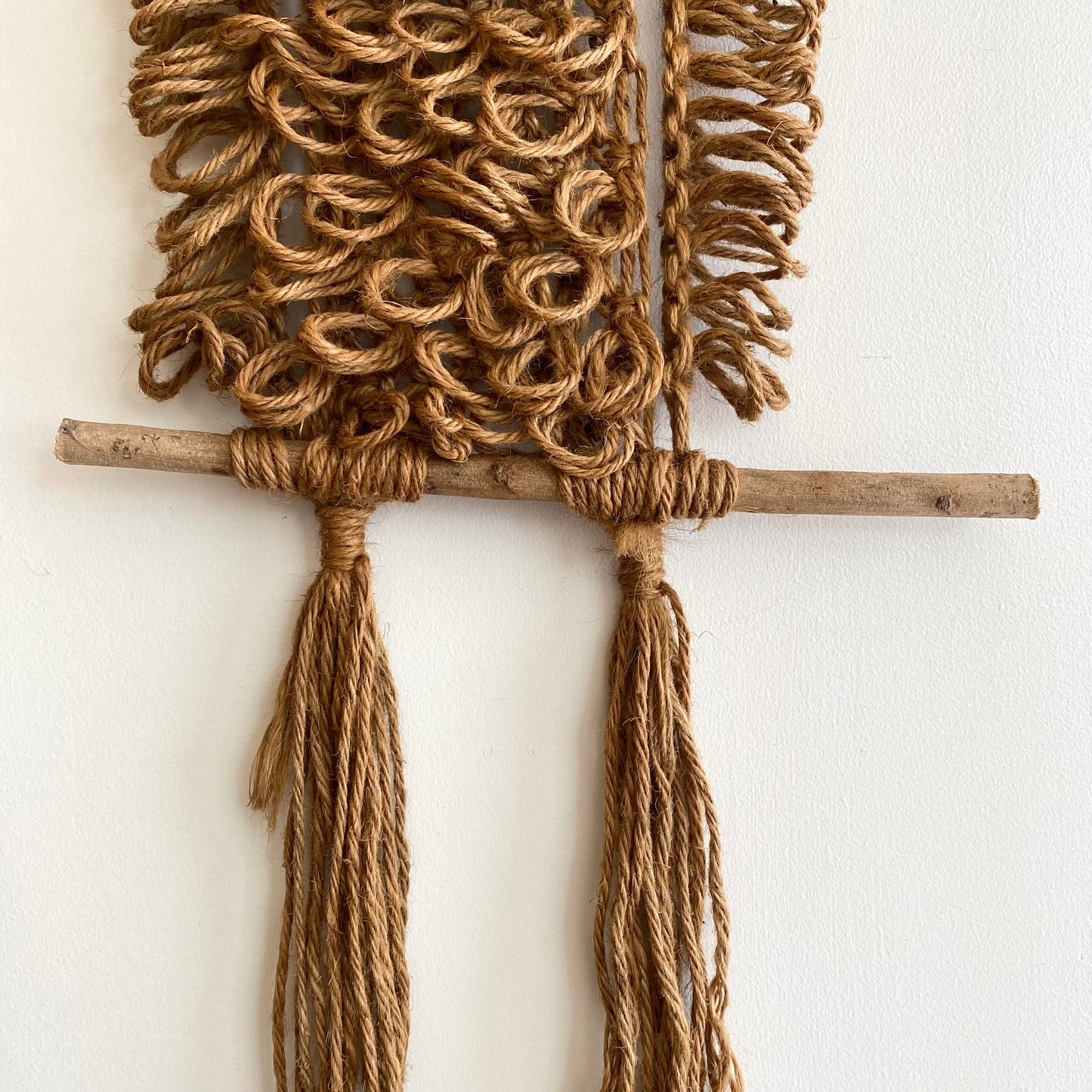 Vintage Macrame Owl
