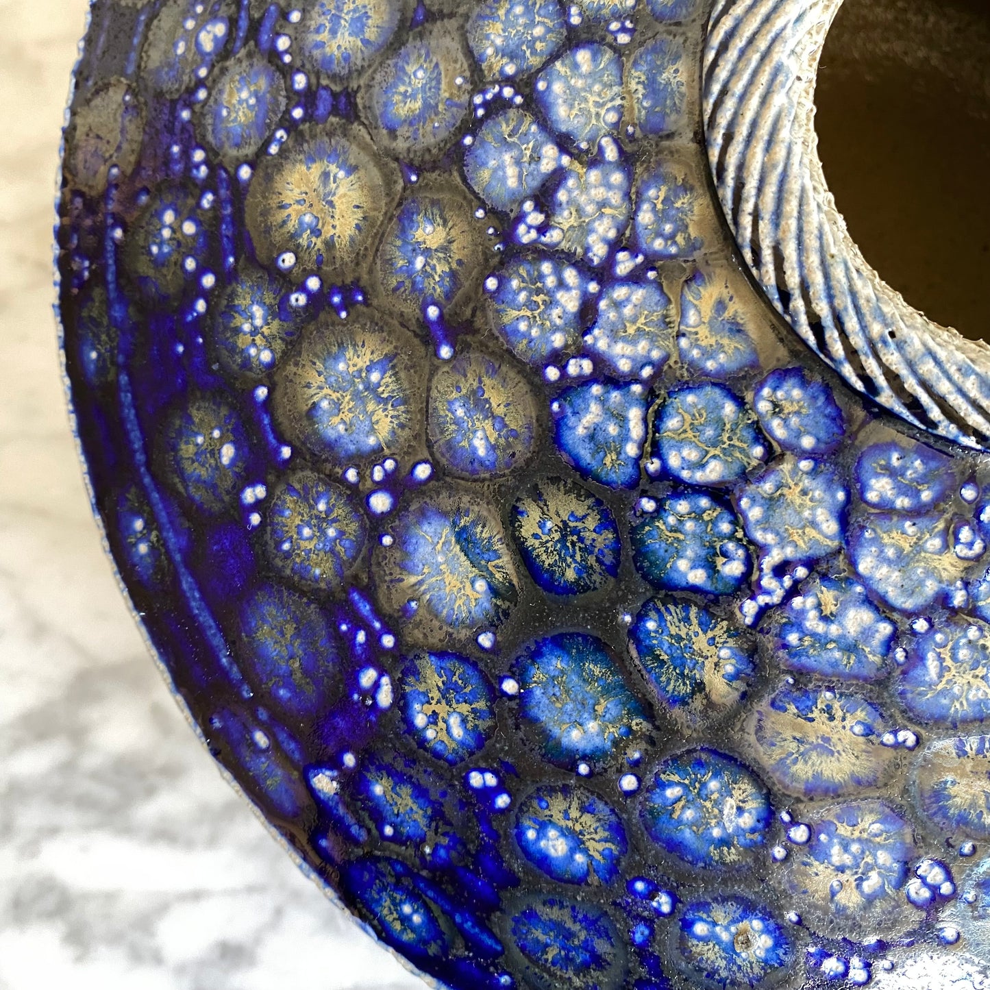 Vintage "Astronomical" Studio Pottery Vase