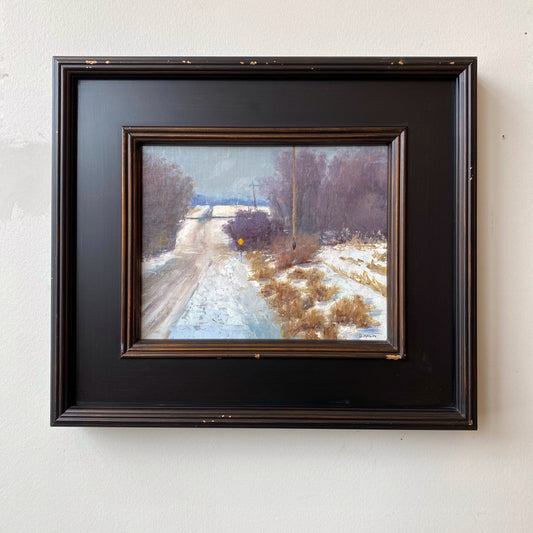Original Oil Painting by D. MALIN (“May Road")