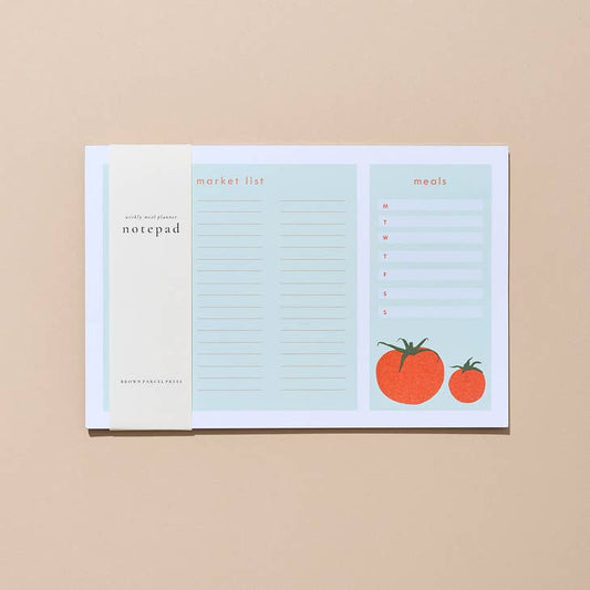 Weekly Meal Planner Notepad