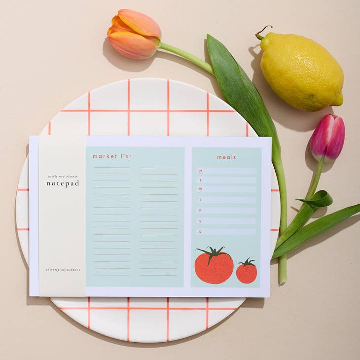 Weekly Meal Planner Notepad