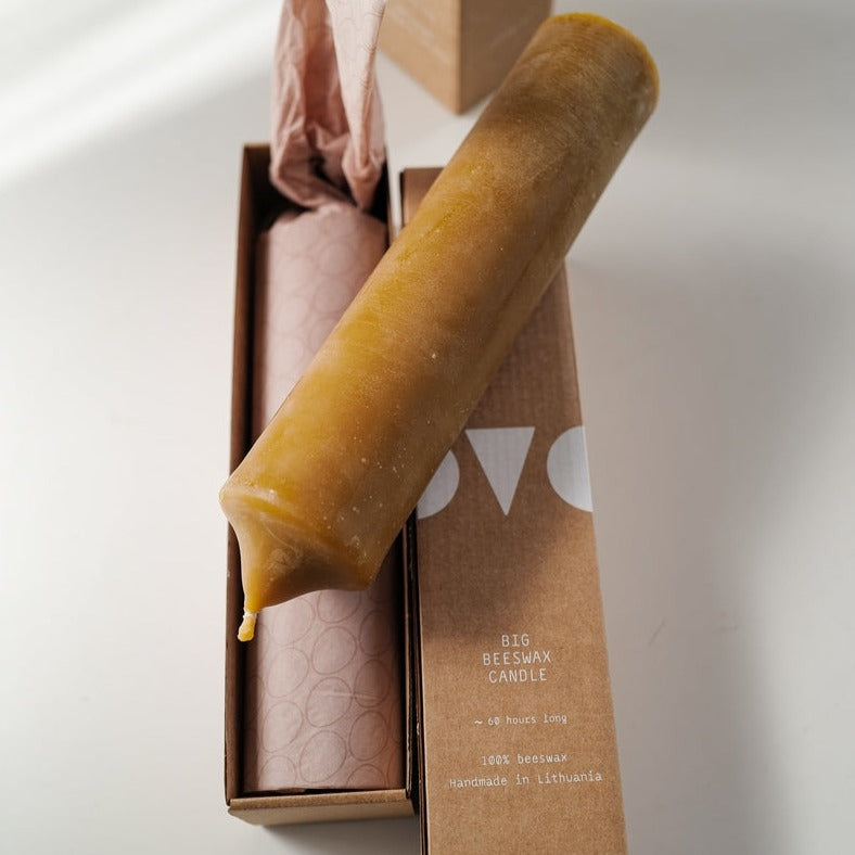 BIG Beeswax Candle
